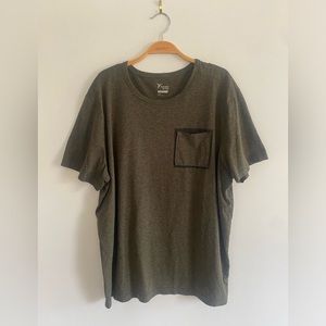 Olive Green Old Navy Active Tee with Pocket